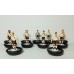 Subbuteo Andrew Table Soccer Austria National Team on classic Hasbro bases